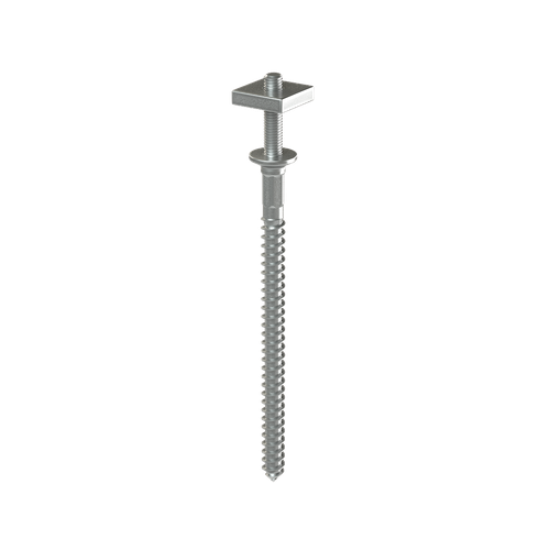DOCKE Шпилька специальная с гайкой (без цвета) Standard, оцинкованная сталь